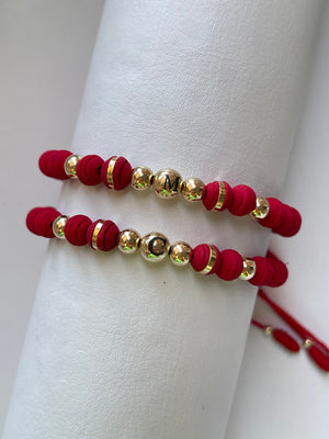Pulseras de pareja Neopreono #6 (5mm)