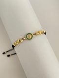 Pulsera Rlx verde peq (5mm)