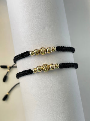 Pulseras pareja (6mm,5mm y 4mm)