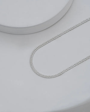 Cadena Cubana Cruzada 2,4 mm 65 Cms