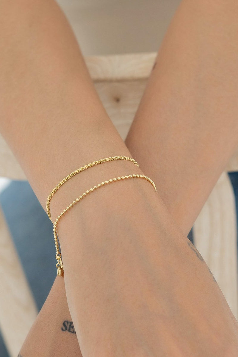 Pulsera Militar Delg 1.1 Mm 18 Cms