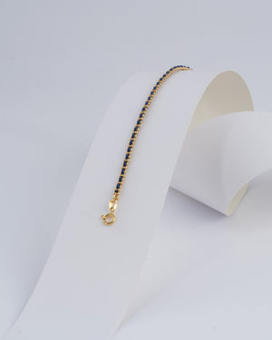 Pulsera Hilo Laminado 15 Cms + Extensor