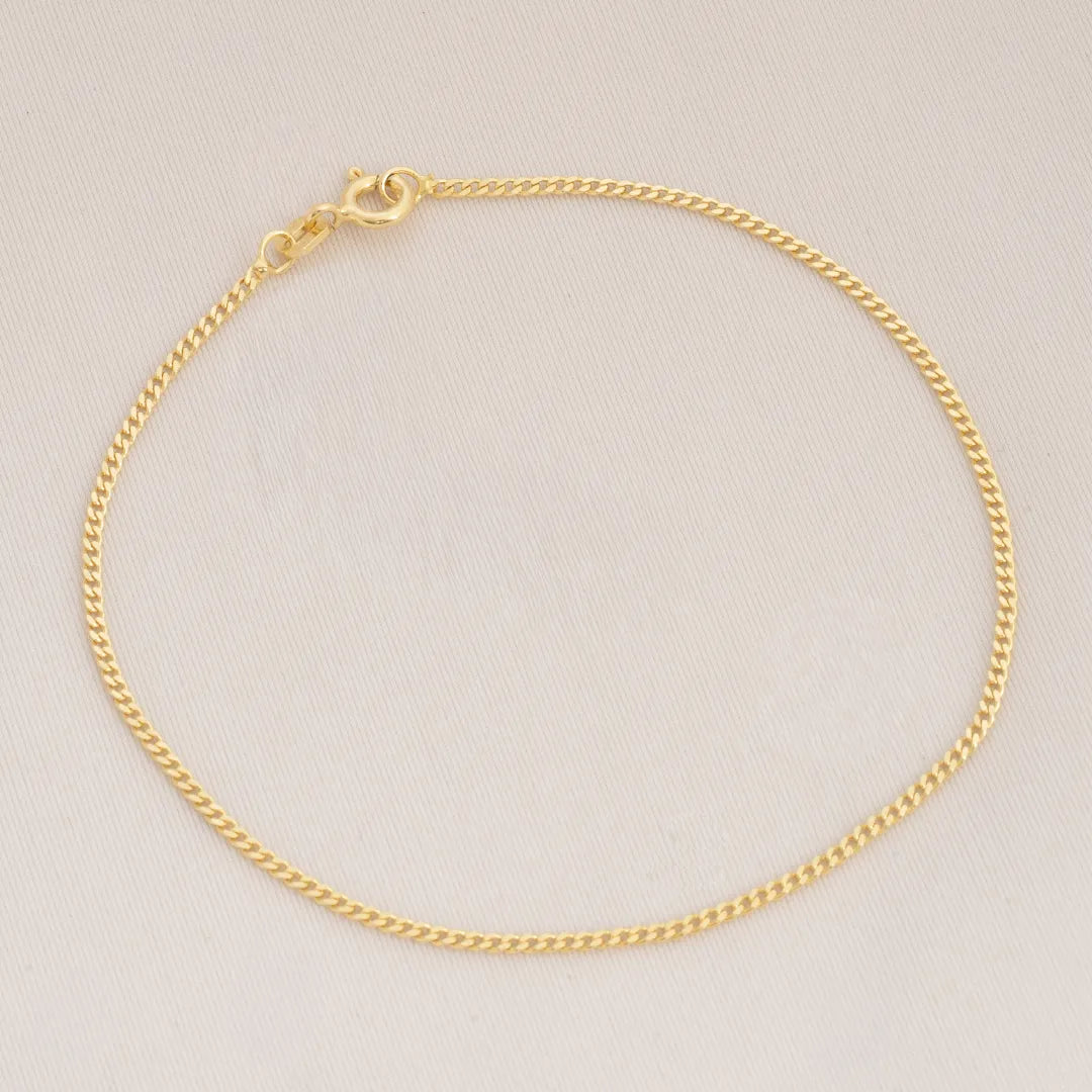 Pulsera cubanita IT 1,5mm 19.5cms