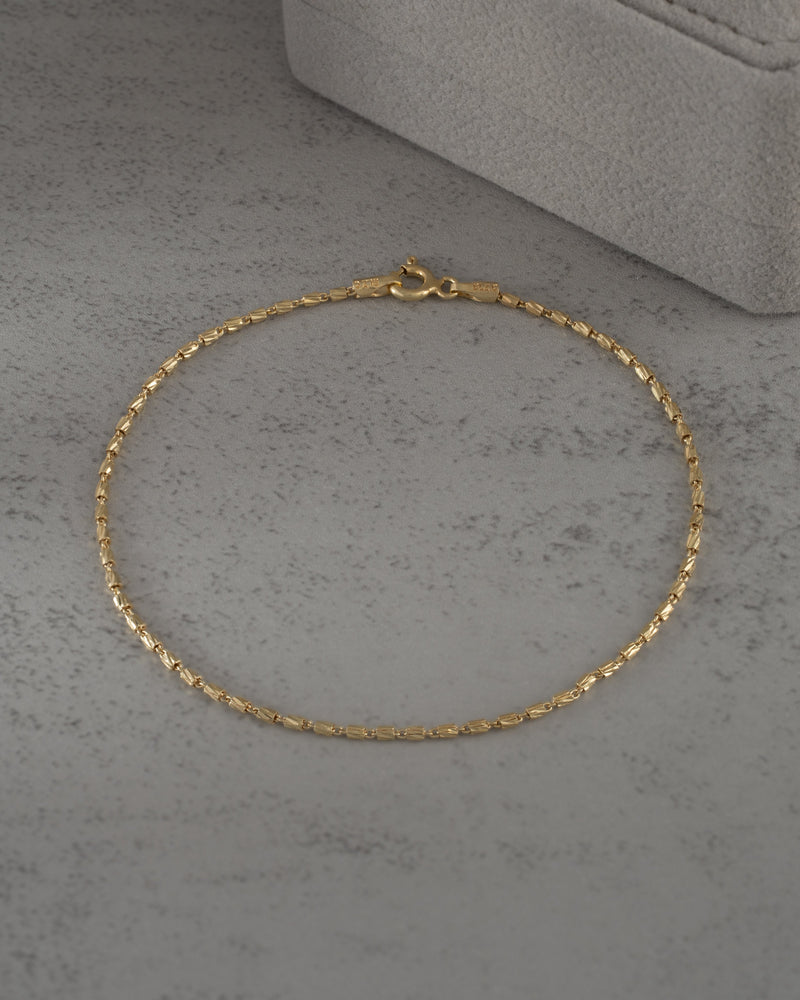 Pulsera tube gold IT 19.5cms