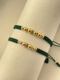 Pulseras pareja circon (5mm y 4mm)