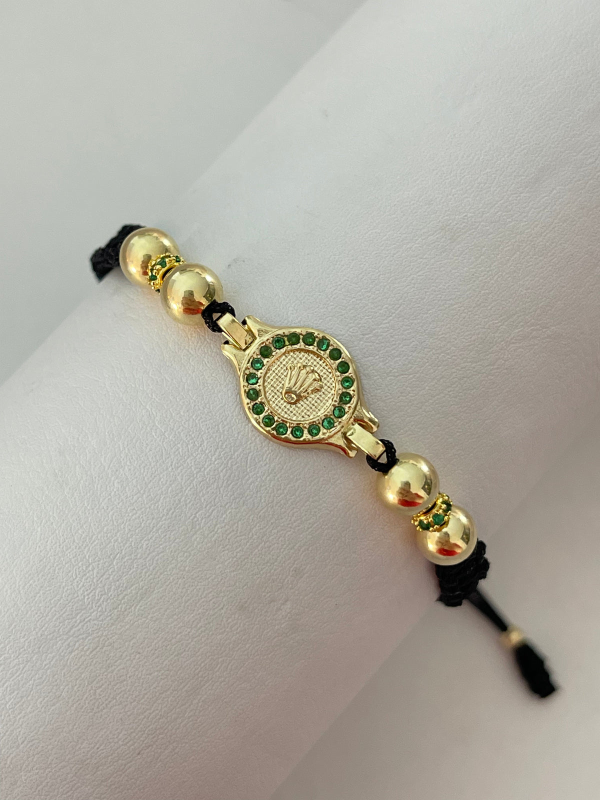 Pulsera RLX 6mm + rondel verde✨