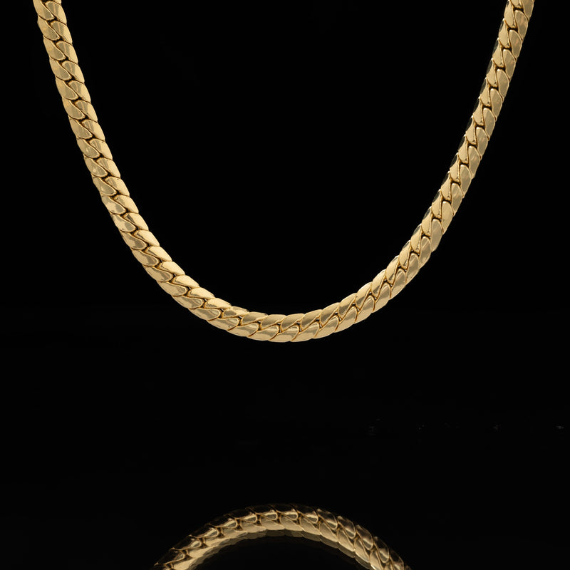 Cadena serpiente 4mm 65 Cms