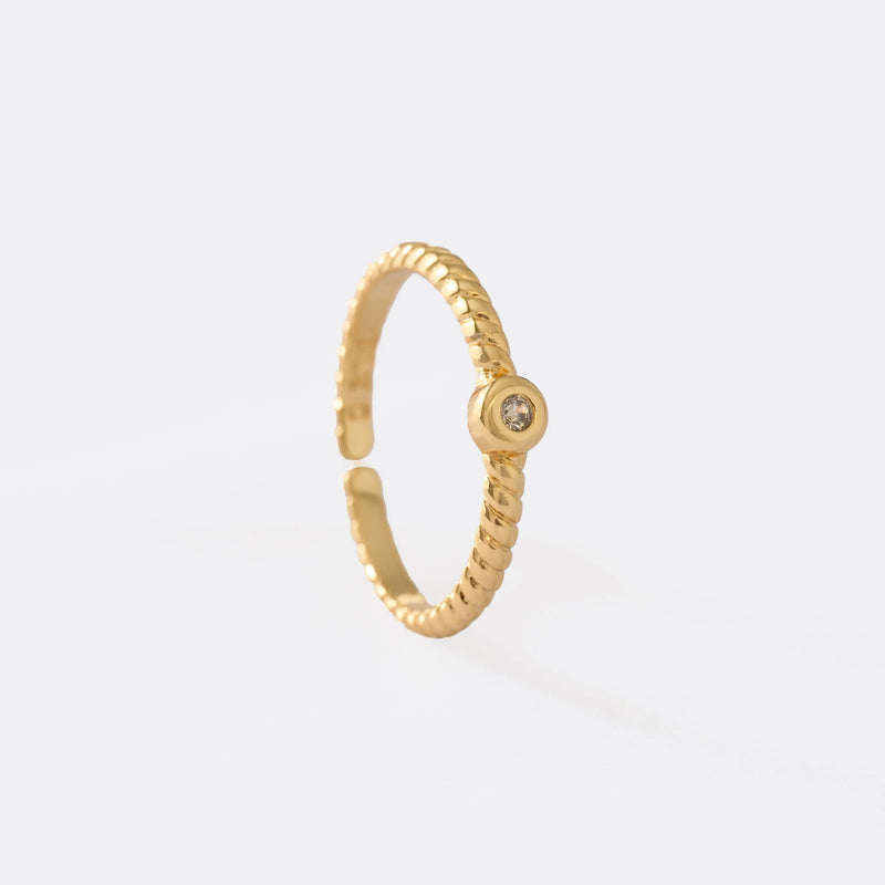 Anillo unique ajustable