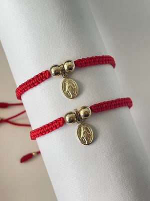 Pulseras pareja milagrosa pequeña (6mm)
