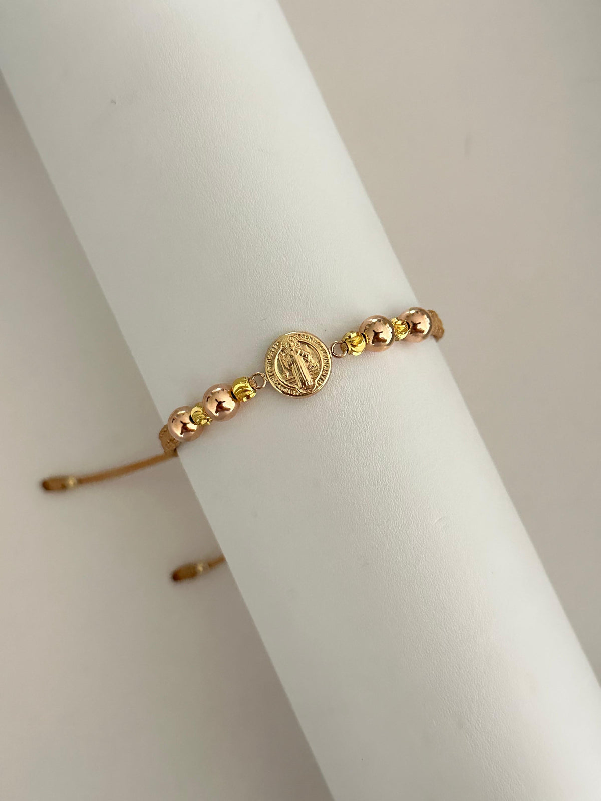 Pulsera san Benito med (4mm, 6mm)