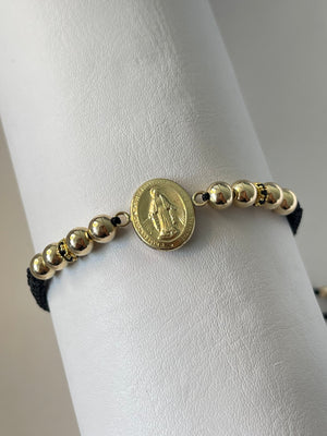 Pulsera virgen milagrosa (5mm)