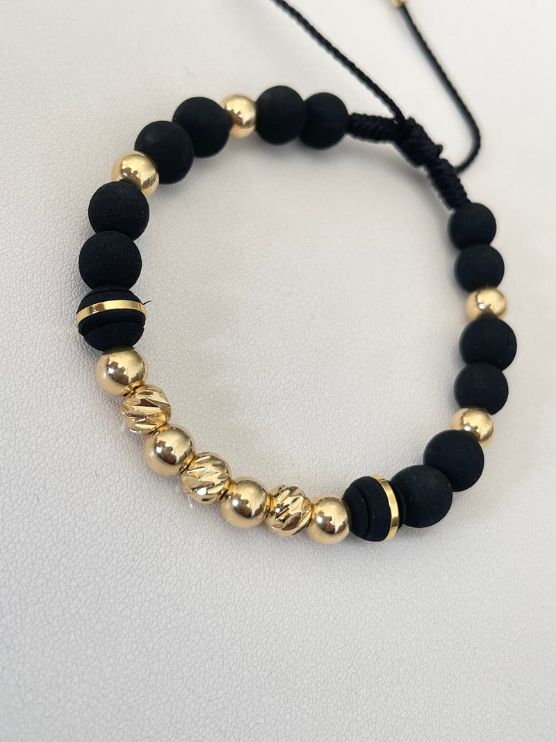 Pulsera diamantada (6mm) neopreno (8mm)