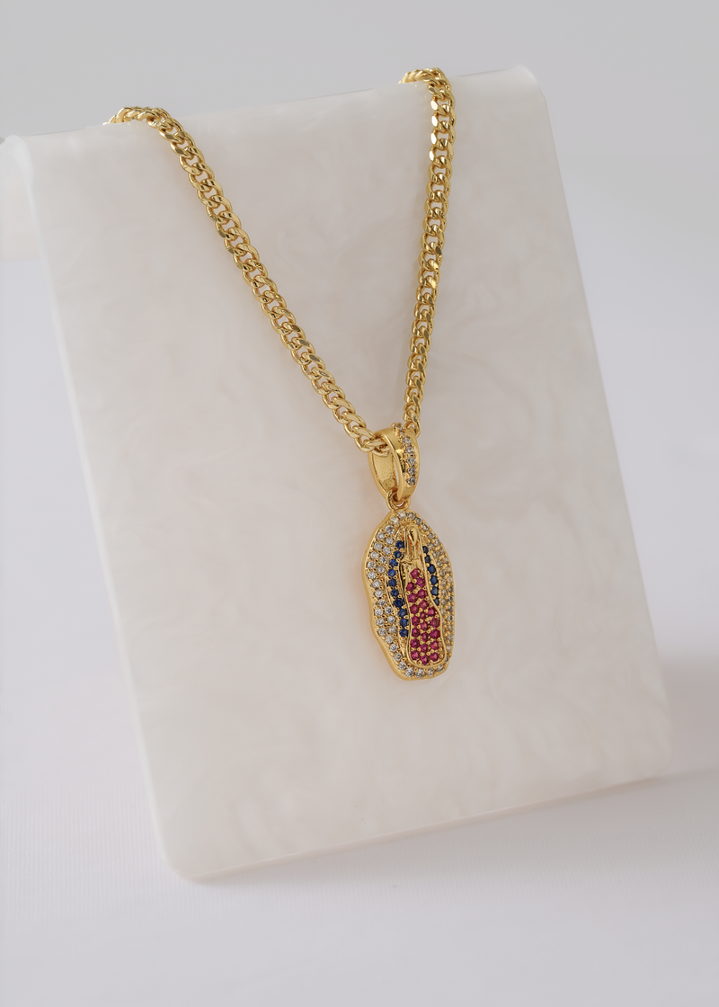 Dije virgen Maria de Guadalupe