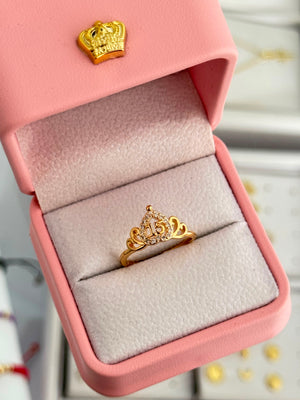 Anillo ajustable corona 15 años