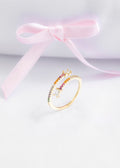 Anillo sunrises ajustable