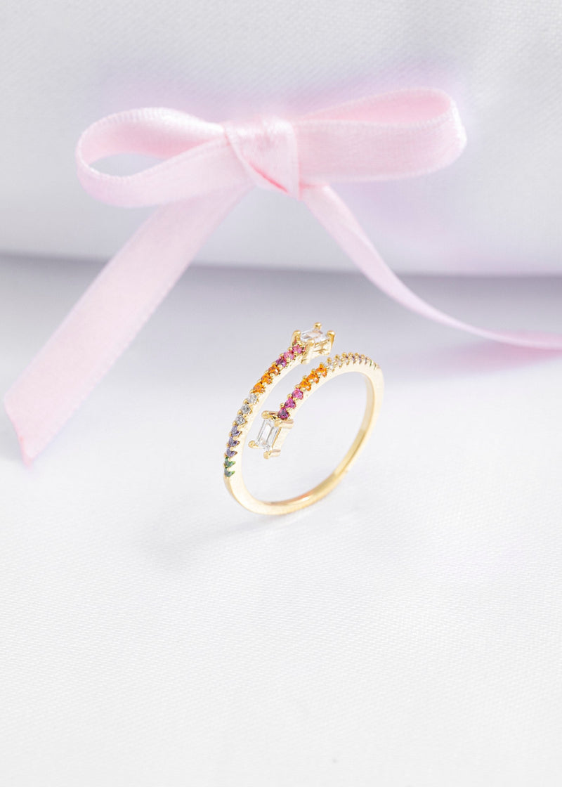 Anillo sunrises ajustable