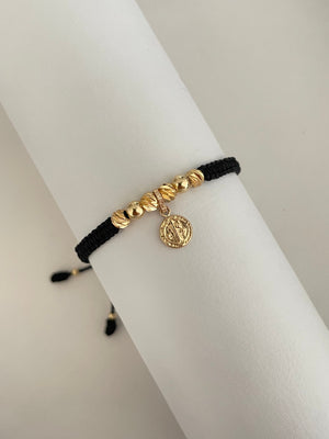 Pulsera diamantada san Benito exclusive