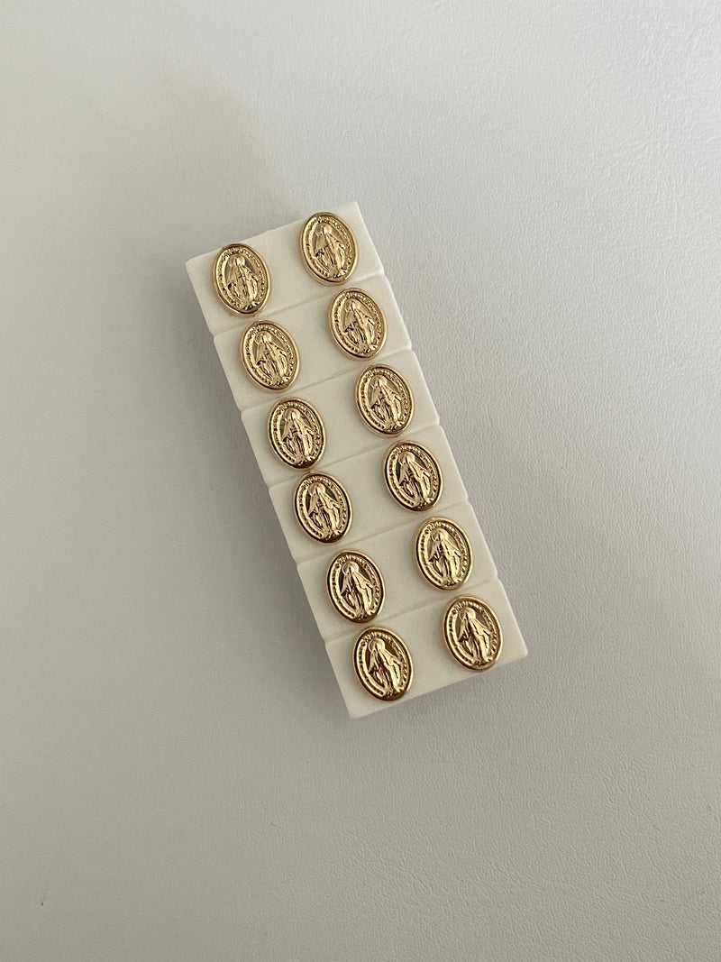 Topos virgen broche de seguridad