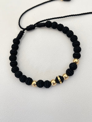 Pulsera balin 5mm y neopreno 6mm