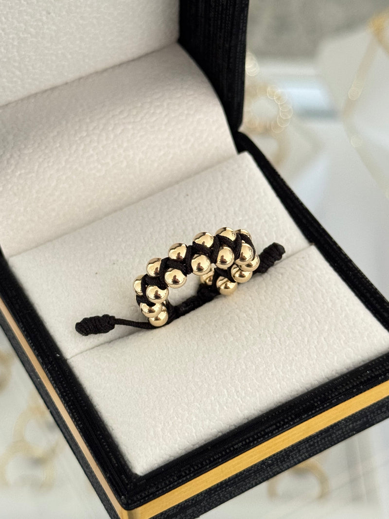 Anillo entrelazado 4mm