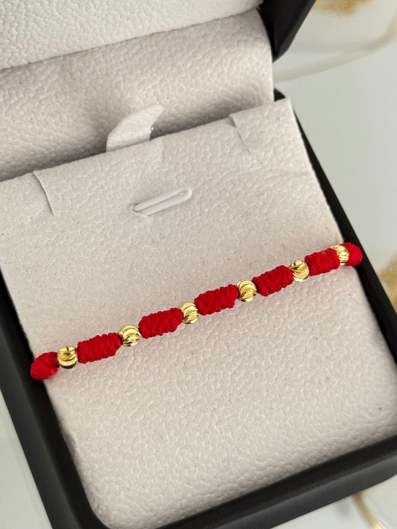 Pulsera 7 nudos italiana. N° de Balín: #4.