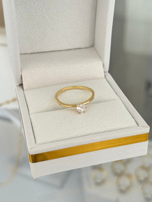 Anillo solitario exclusive.