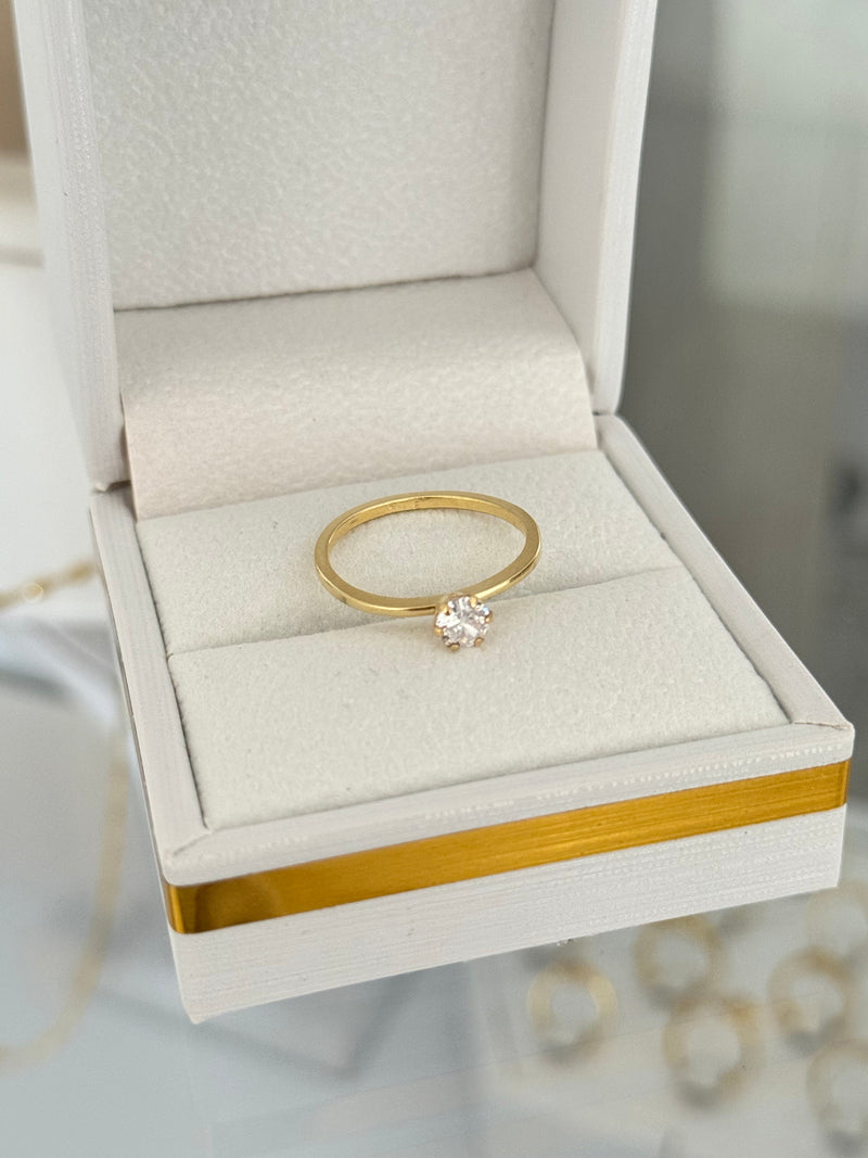 Anillo solitario exclusive.
