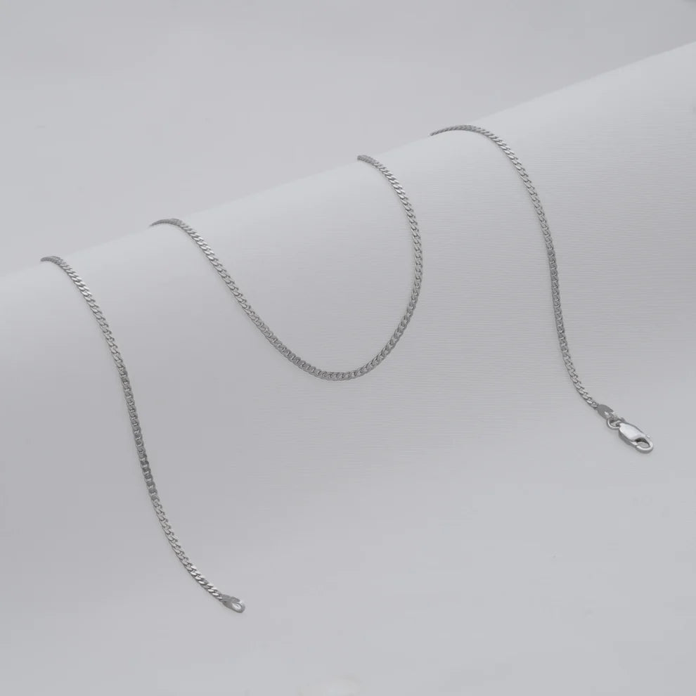 Cadena Cubana 1.9 mm 45 cm