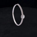 Brazalete halo MT, plata ley 925