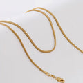 Cadena franco cuadrada de 2mm (65 Cm)