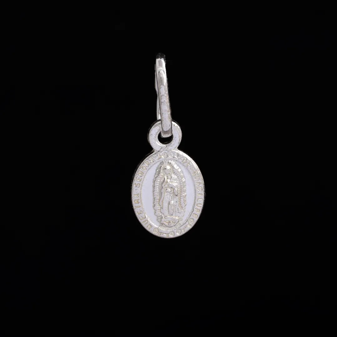 Dije mini virgen de Guadalupe XS 0.7 CM