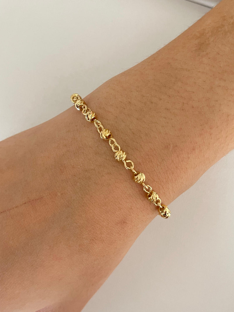 Esclava 4mm diamantada exclusive