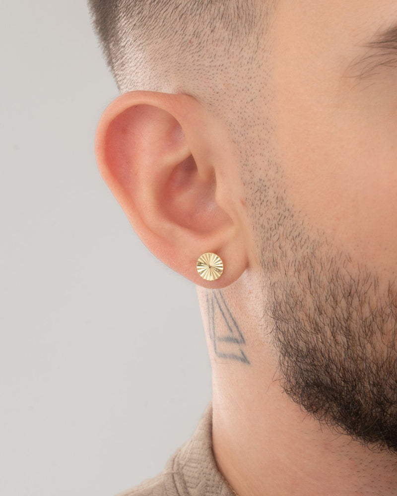 aretes para caballeros